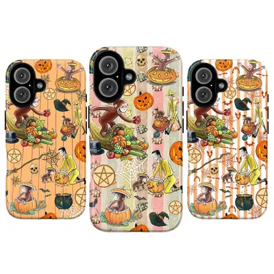 Curious George Phone Case Halloween TikTok Shop