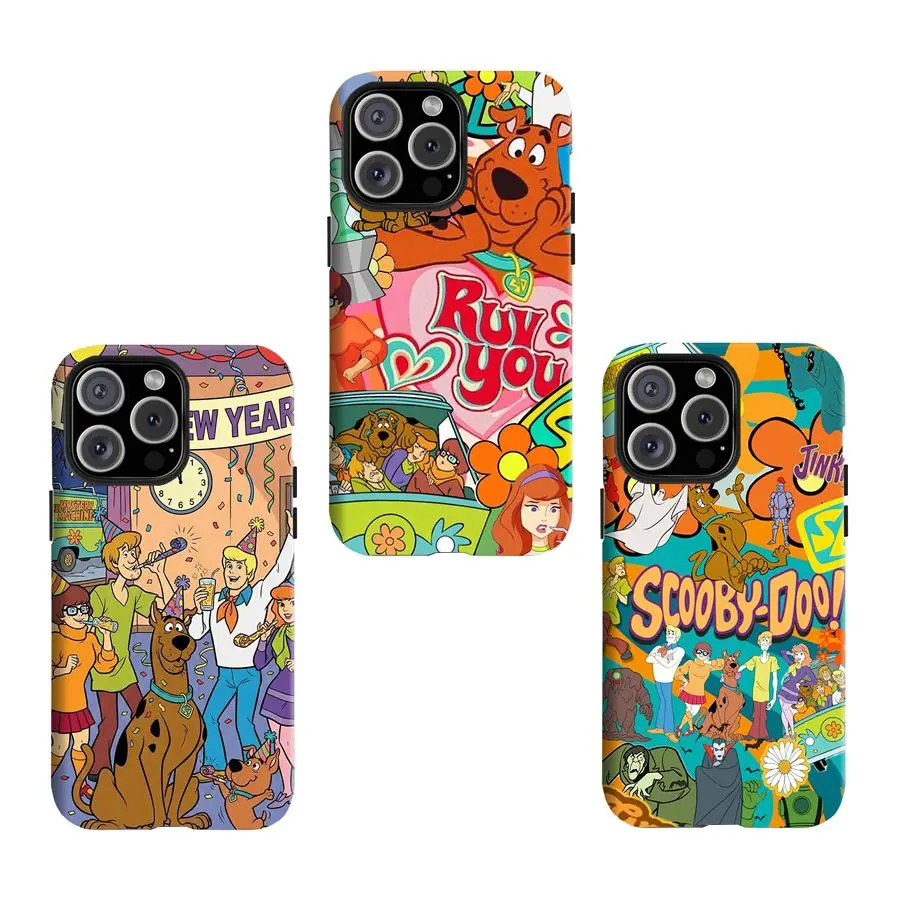 Y-Sc00by-D000 phone cases that make me smile every time, Having good protective properties,for iPhone 16 15 14 13 12 11 17Pro Max,for Samsung S25 S24 S23 S22 Ultra,Protective Cover,give her/him a gift for Christmas and Thanksgi