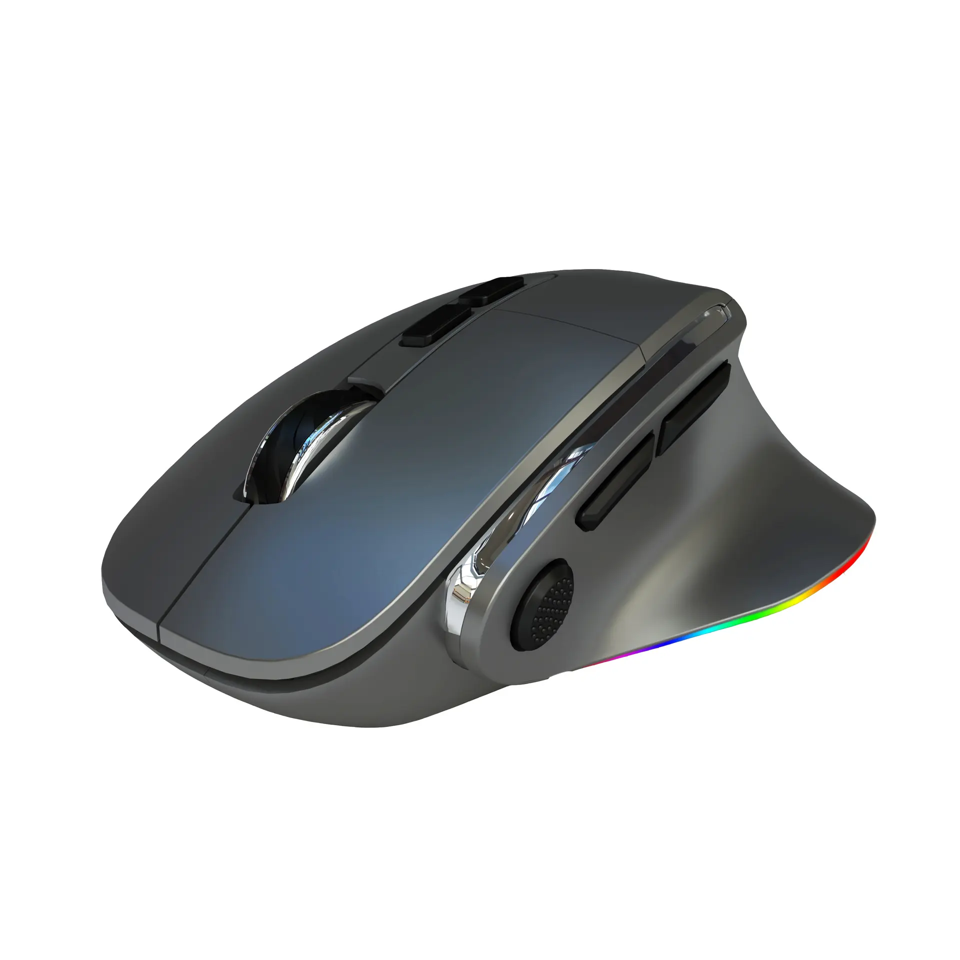 New Type-C Rechargeable Wireless Dual-Mode Bluetooth Mouse Suitable for Tablets, Mobile Phones, iPad, and Computer Accessories