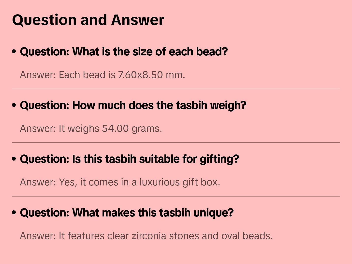 Gold Plated Sterling Silver Clear Zirconia Paved Prayer Tasbih