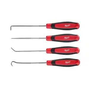 Hook and Pick Set 4-Piece with Lifetime Warranty for Precision Tasks