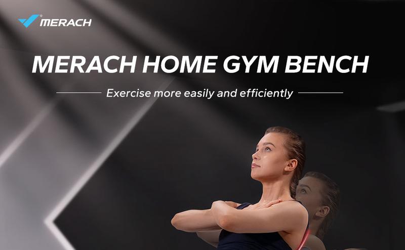 Merach Adjustable Weight Bench for Full Body Workout, Press Bench of Home Gym Strength Training, Exercise Machine for ab, arm, leg, TikTokShopBlackFriday