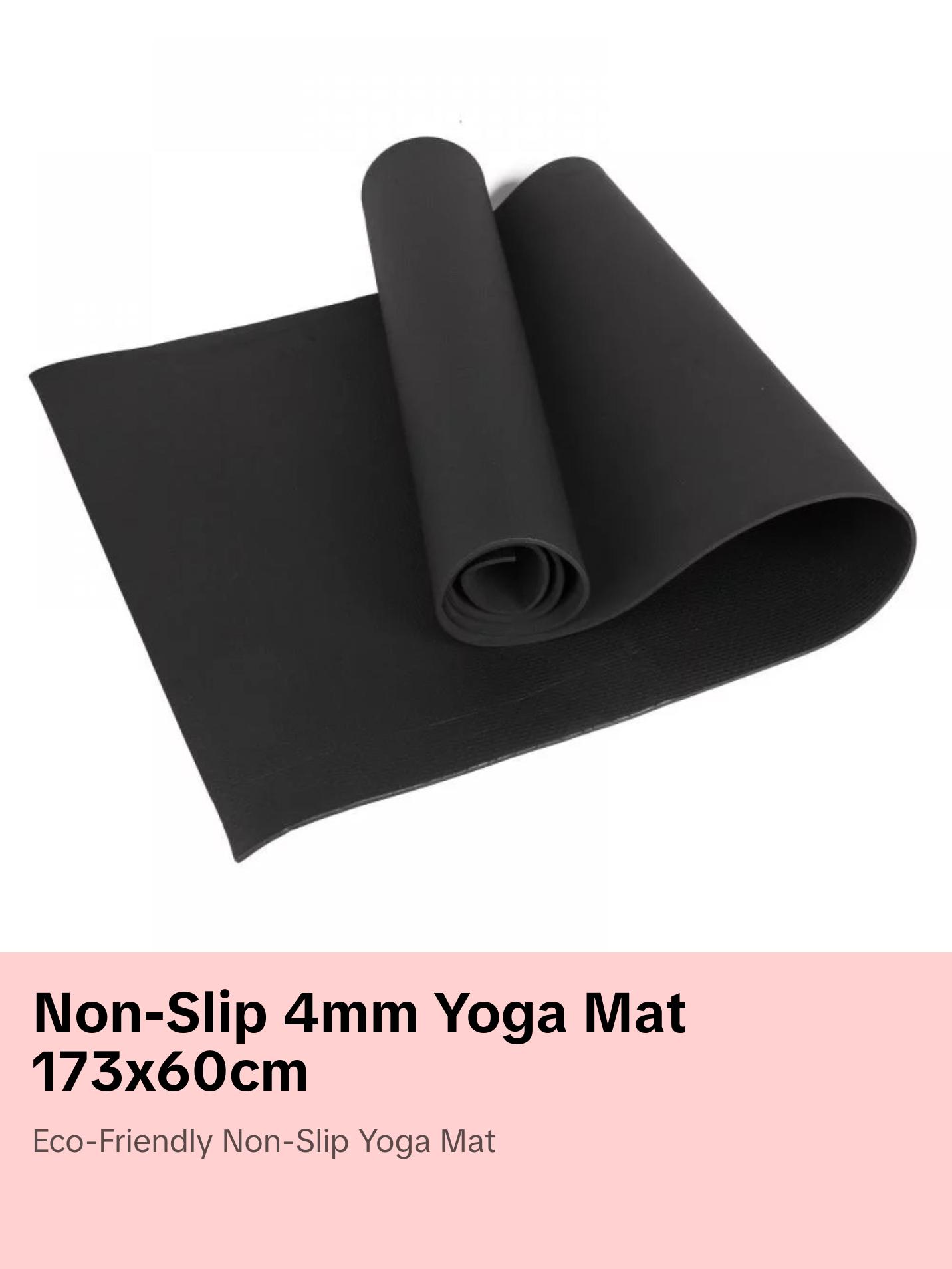 15Mm Yoga Mat Gymnastic Workout Non-Slip Exercise Physio Pilates Sports 60X173Cm 15Mm Yoga Mat Gymnastic Workout Non-Slip Exercise Physio Pilates Sports 60X173Cm