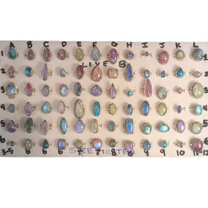 Live Jewelry B: Crystal 925 Silver Rings and Pendants Whimsical and Gothy