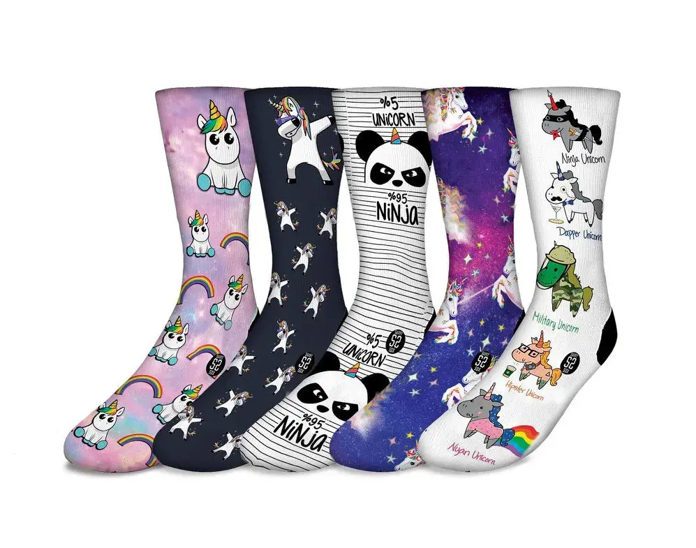 Unicorn Crew Socks