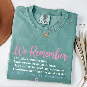 Comfort Colors Infant Loss Awareness Shirt, Loss Memorial Shirt, Pregnancy Loss Month Shirt, Miscarriage Shirt, Comfort Colors Shirt