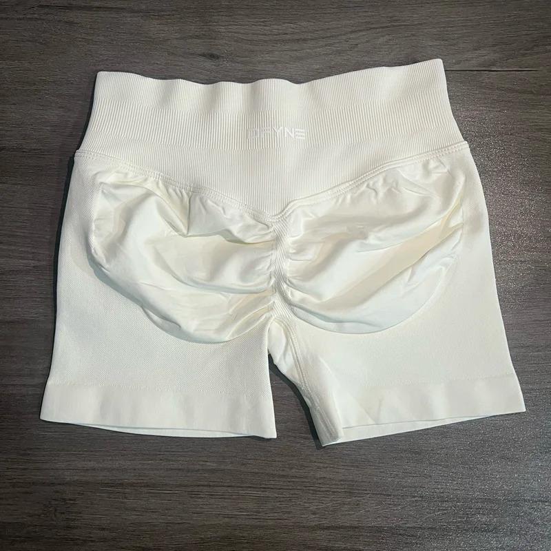 Impact Shorts with Logo Low Waist Seamless Yoga Shorts Scrunch Bum Gym Shorts Workout Biker Short Stretch Fitness Clothing