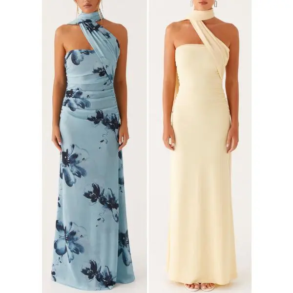 Womens Floral Strapless Dress Y2k Backless Sleeveless Tube Maxi Long Dresses Sexy Mesh Bodycon Summer Beachwear