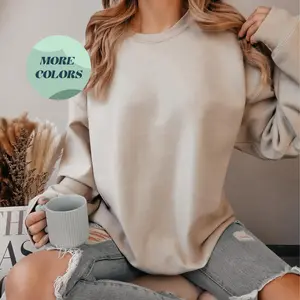 Plain Sweatshirt, Blank Sweatshirt, Gift for Women, Gift Sweatshirt - Tops, Women, Crewneck