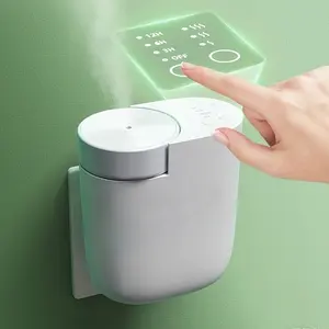 Smart Wall Plug-In Automatic Air Freshener Diffuser with Control & Smart Scheduling - Essential Oil Compatible, Plug & Play, - Operation, Empty Refillable (No Scent Included) for, Office, Car (110V