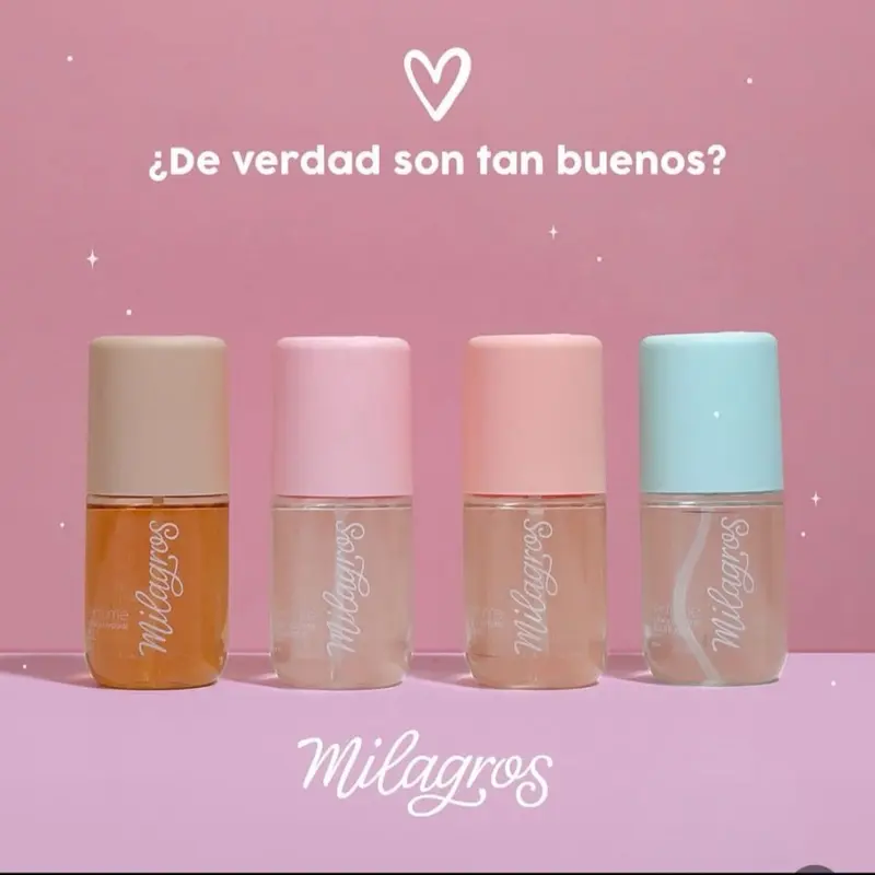 PERFUME CAPILAR Y CORPORAL MILAGROS 120ml