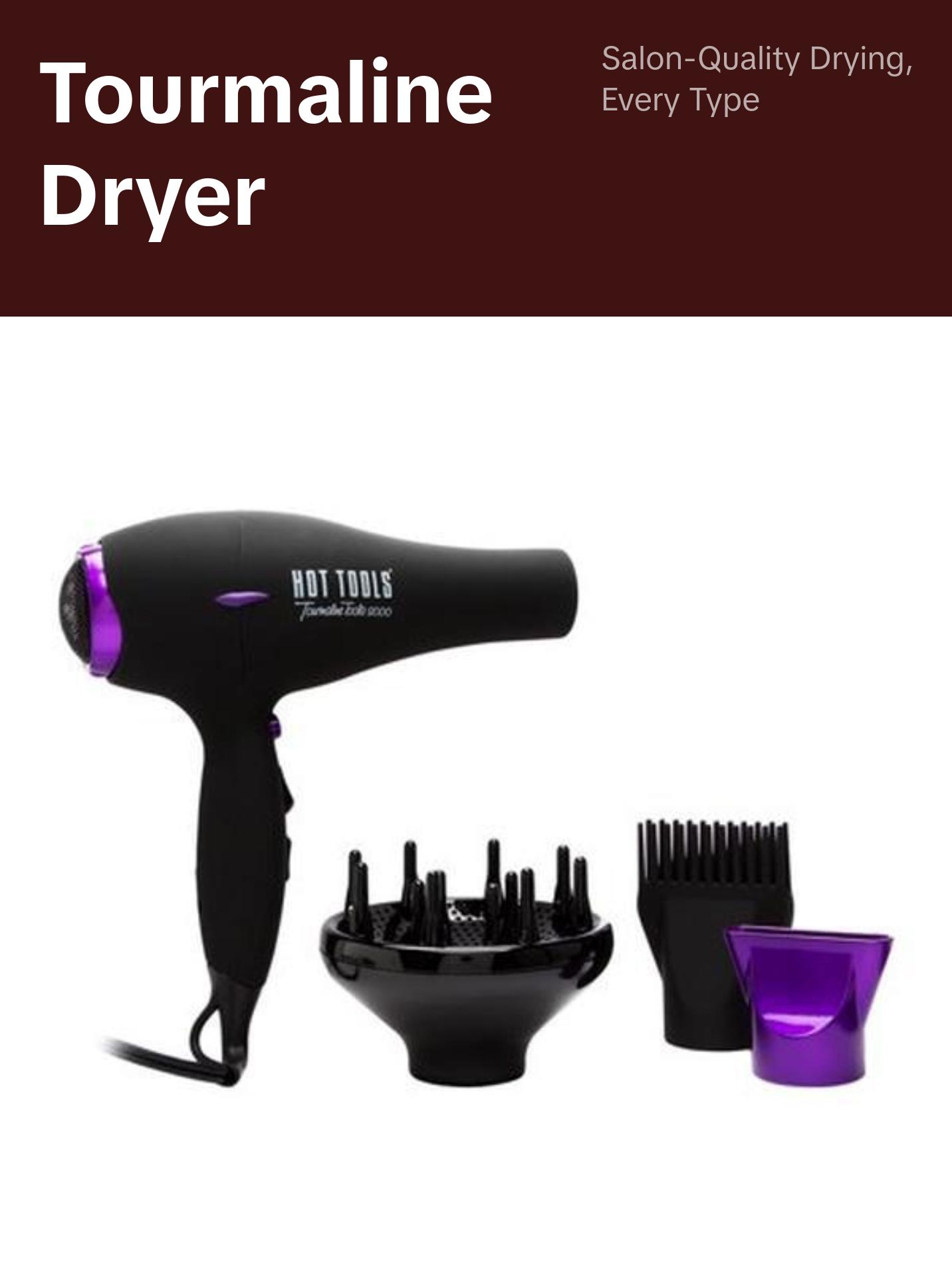 HOT TOOLS TOUR TOOLS DRY BLK