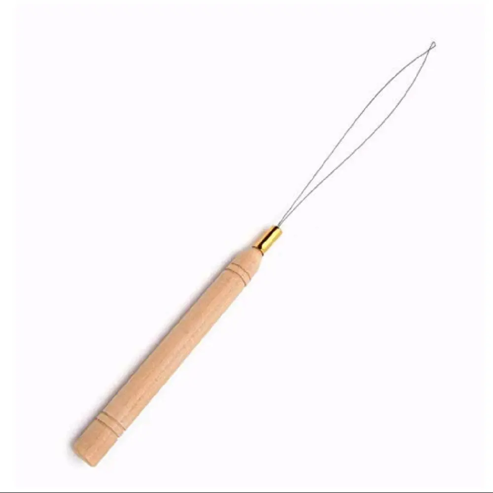 Hair Extension Tools Kit - Loop Needle Threader, Tinsel Tool, Beader, Pulling Hook & Bead Device