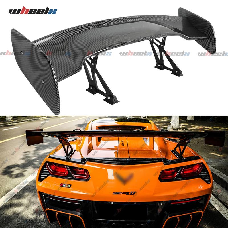 Perfect Valentine's Day Gift | 57" GT Style Universal Trunk Spoiler | Pro Racing Gloss Black Carbon Fiber | Fit Dodge/BMW/Audi/Ford Mustang/Chevy Camaro/Corvette/Honda Civic/Kia/Nissan Altima π₯ #ValentinesGift #GiftForHim #57inchGTSpoiler #CarModGift Perfect Valentine's Day Gift | 57" GT Style Universal Trunk Spoiler | Pro Racing Gloss Black Carbon Fiber | Fit Dodge/BMW/Audi/Ford Mustang/Chevy Camaro/Corvette/Honda Civic/Kia/Nissan Altima π₯ #ValentinesGift #GiftForHim #57inchGTSpoiler #CarModGift