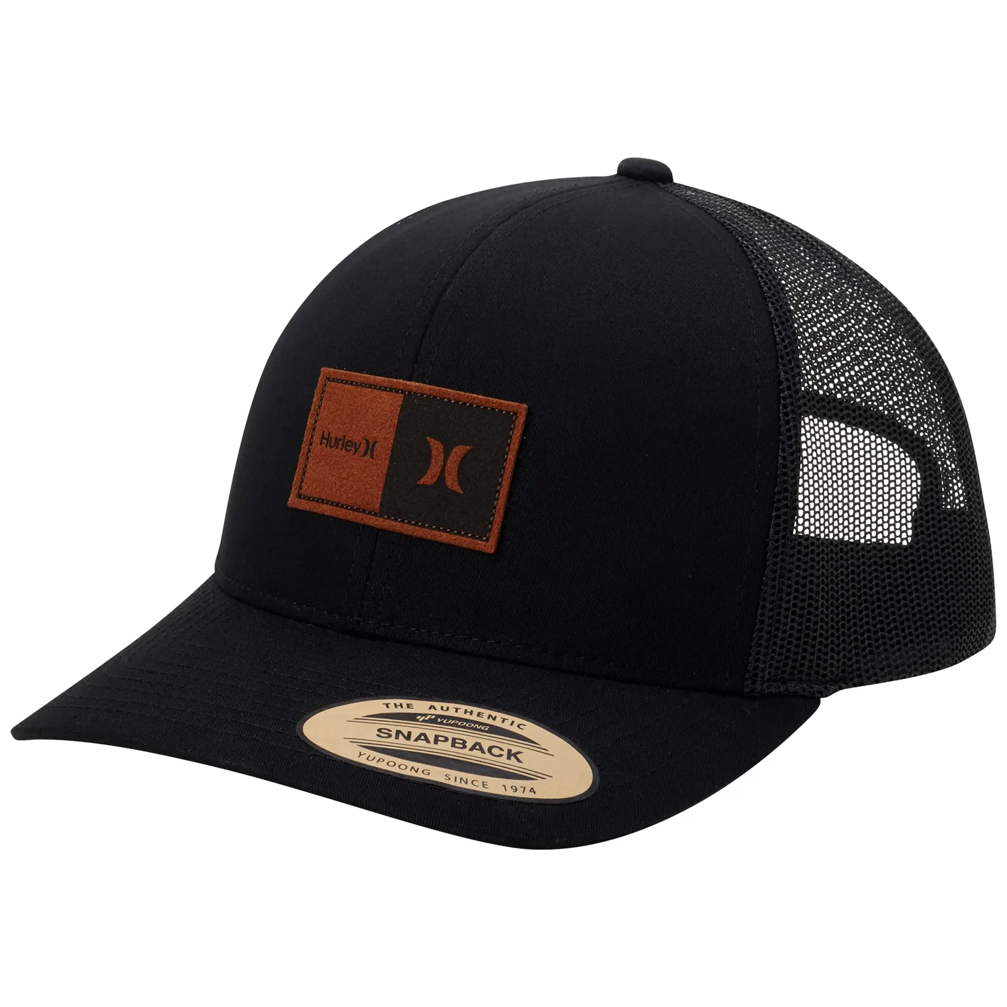 Hurley Mens Trucker Hat Fairway Mesh Quick-Dry Trucker Hat, Snapback