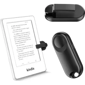 L-RDC001  RF Remote Control Page Turner for Kindle Paperwhite Accessories Ipad Reading Kobo Surface Comics/Novels Tablets Android Taking Photos Camera Video Recording Triggers(Black)