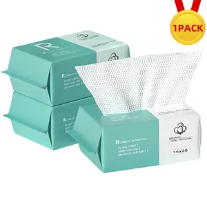 Disposable Face Towels,Face Towelettes for Washing & Drying, Soft Dry Wipes Facial Tissue for Travel, Camping, Home Hand Wipes and Other Outdoor Activities Use, Napkin，Korean Facial Cleansing Cloths, Single Use Tissues