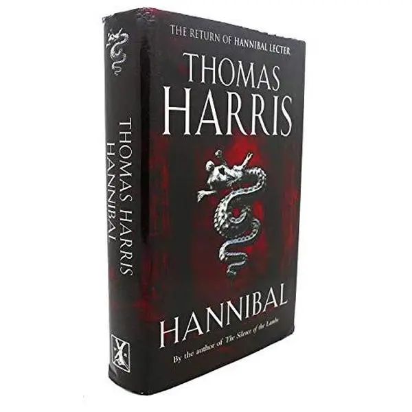 Used Hardcover Edition Fiction Book - Hannibal by Thomas Harris, Very Good Condition, 1.76 lbs, Ideal for Thriller/Horror Fans, English Language, Fiction Books, 1.76 Pounds