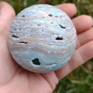 Hemimorphite Crystal Sphere