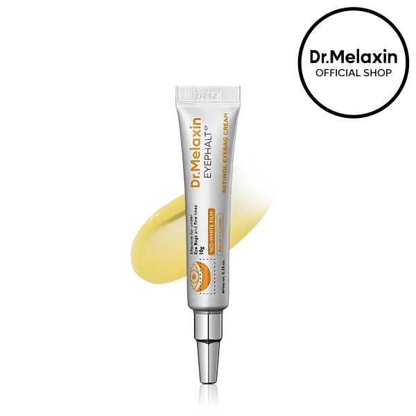 [Dr.Melaxin Official] Retinol Eyebag Cream | Puffiness, Wrinkles, Liposomal biomimetic retinol, Micro needle Spicule, 0.35 fl.oz