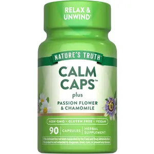 Calm Caps with Passion Flower & Chamomile