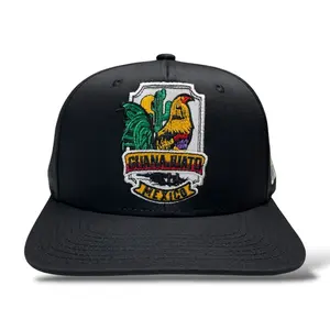 Mexico Guanajuato Rooster Embroidered Snapback Baseball Cap Classic Adjustable Flat Brim Men's Streetwear Fashion Events
