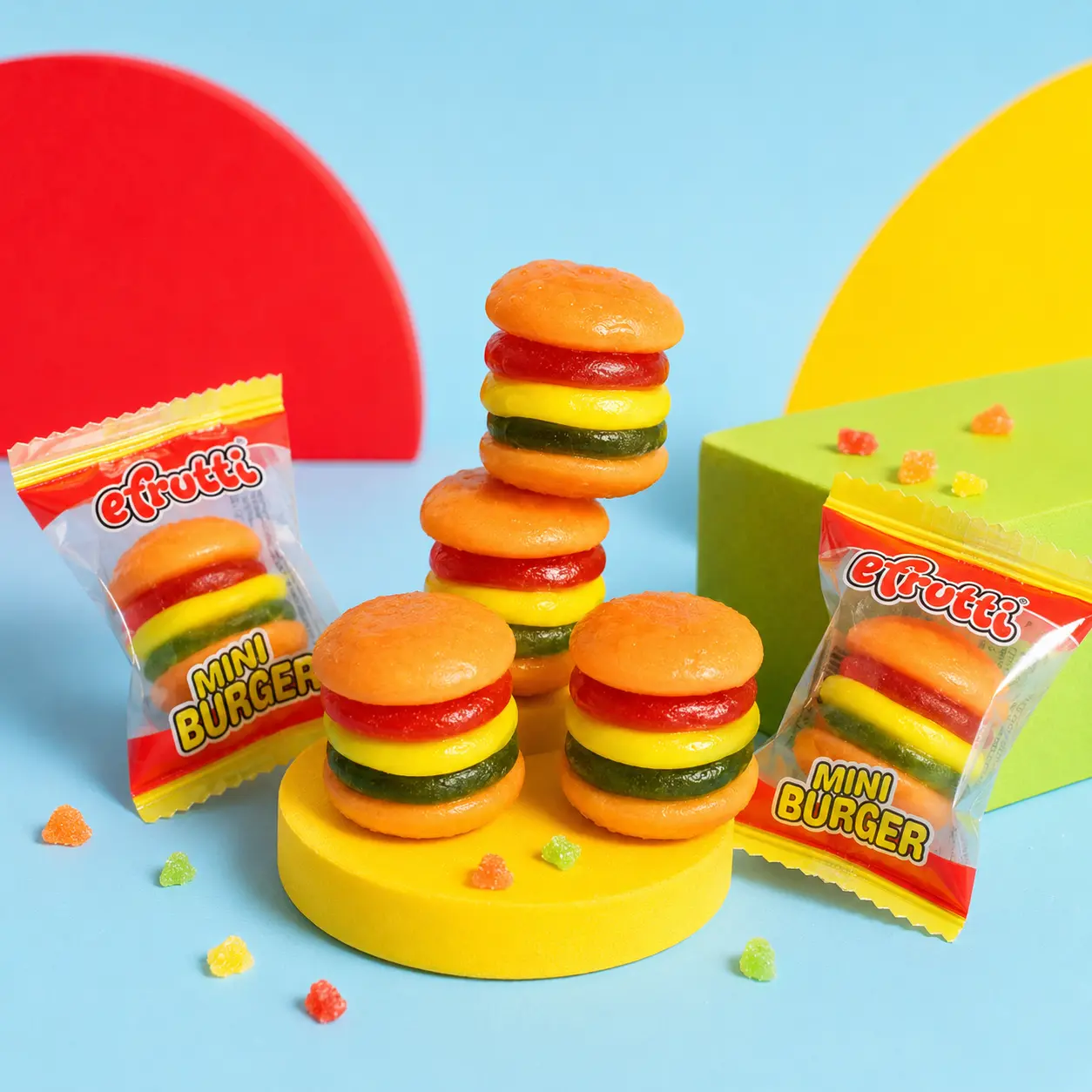 Efrutti Gummy Burgers 60 ct.