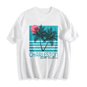Charleston White Tia Kemp Tshirt: The Ultimate Charleston SC Summer Vibe Tee #CharlestonSC #SouthCarolina #TiaKemp #CharlestonTshirt #RetroTee #BeachVibes #SummerFashion