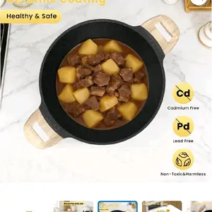 Nonstick pot 4 5qt pasta cooking pot