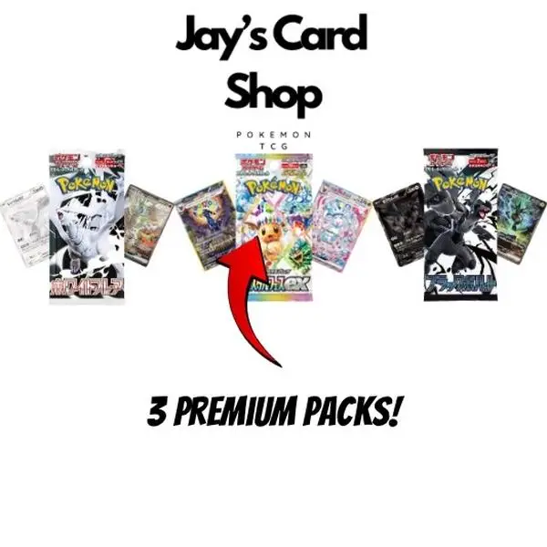 Pokemon Japanese Prismatic Booster Pack Bundle - 3 PACKS - SEALED - BOX FRESH