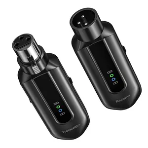POGOLAB 2.4G XLR Wireless Microphone Transmitter Receiver Mic System 150ft