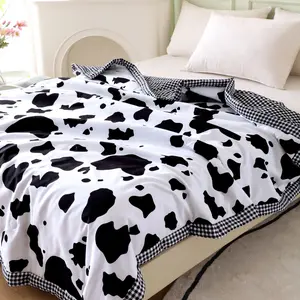 Breathable Summer Cooling Blanket, Thin Sweat-Wicking Quilt for Twin Full Bed, Hotel Bedroom Sofa Use