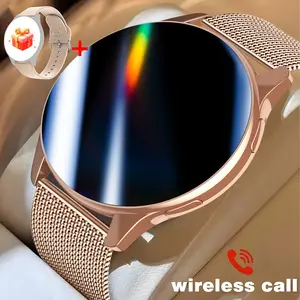 SIMSONLAB Multifunctional Bluetooth-compatible Smart Watch, Music Playback, Message Alerts, Customizable Dial, Touch + Physical Controls, Waterproof, Ideal Gift for Women, Wireless Smart Watch