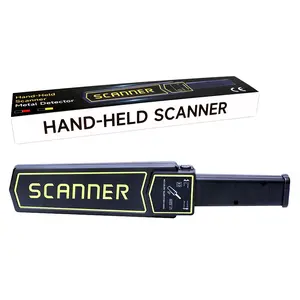 High Sensitivity Handheld Security Scanner – Airport & School Grade Portable Metal Detector Wand – Ultimate Security Check Tool