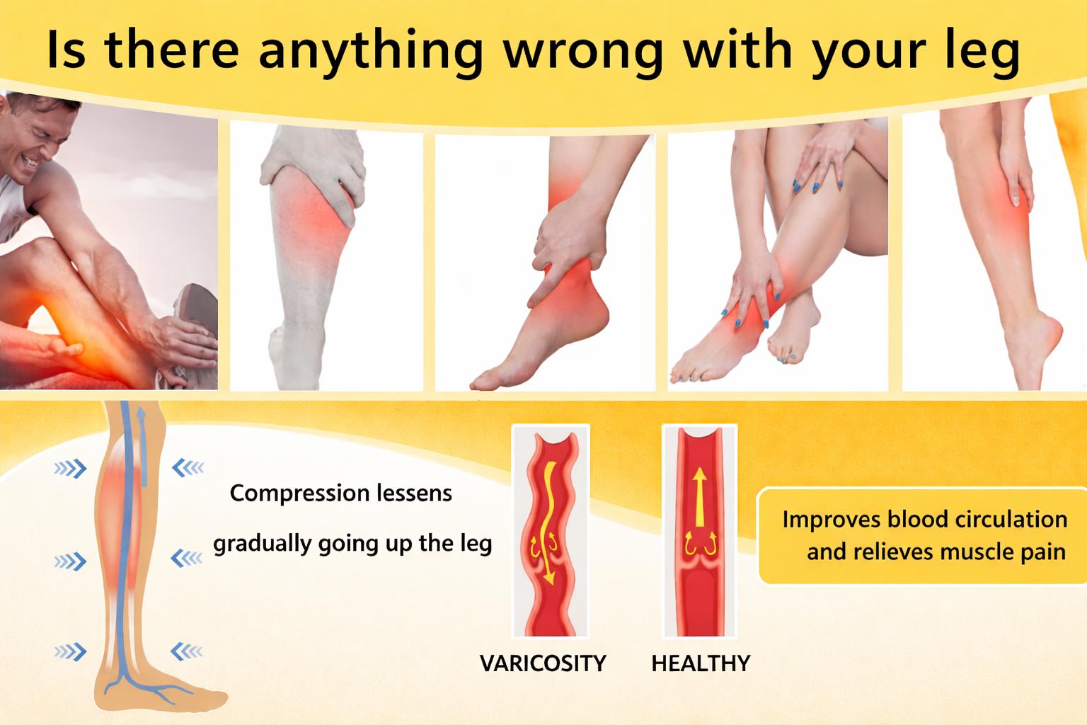 STANDWAY 4 Pairs Plus Size Compression Socks for Men & Women - Extra Wide Calf Design, 15-20mmHg, Below-the-Knee Socks, Breathable and Non-sticky, Promotes Circulation and Reduces Leg Pressure, Ideal for Nurses, Flying, Travel, and Running.