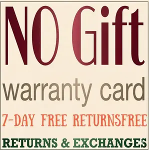 NO GIFT !!! WARRANTY CARD