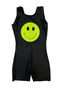 Smiley Face Gymnastics Leotard