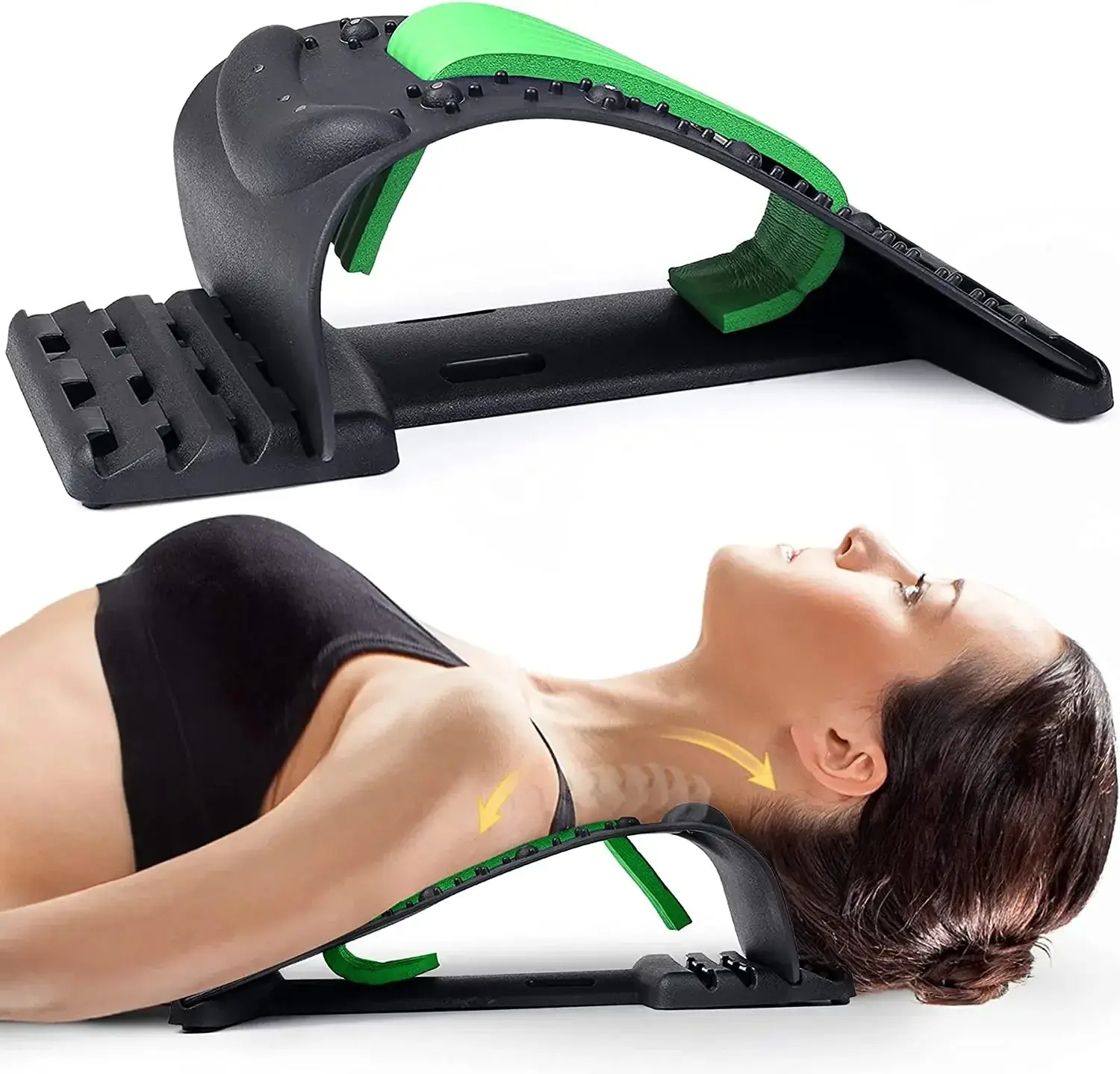 Adjustable Back Stretcher & Lumbar Support Board