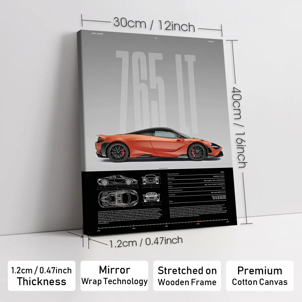 12X16inch(Framed)-O1