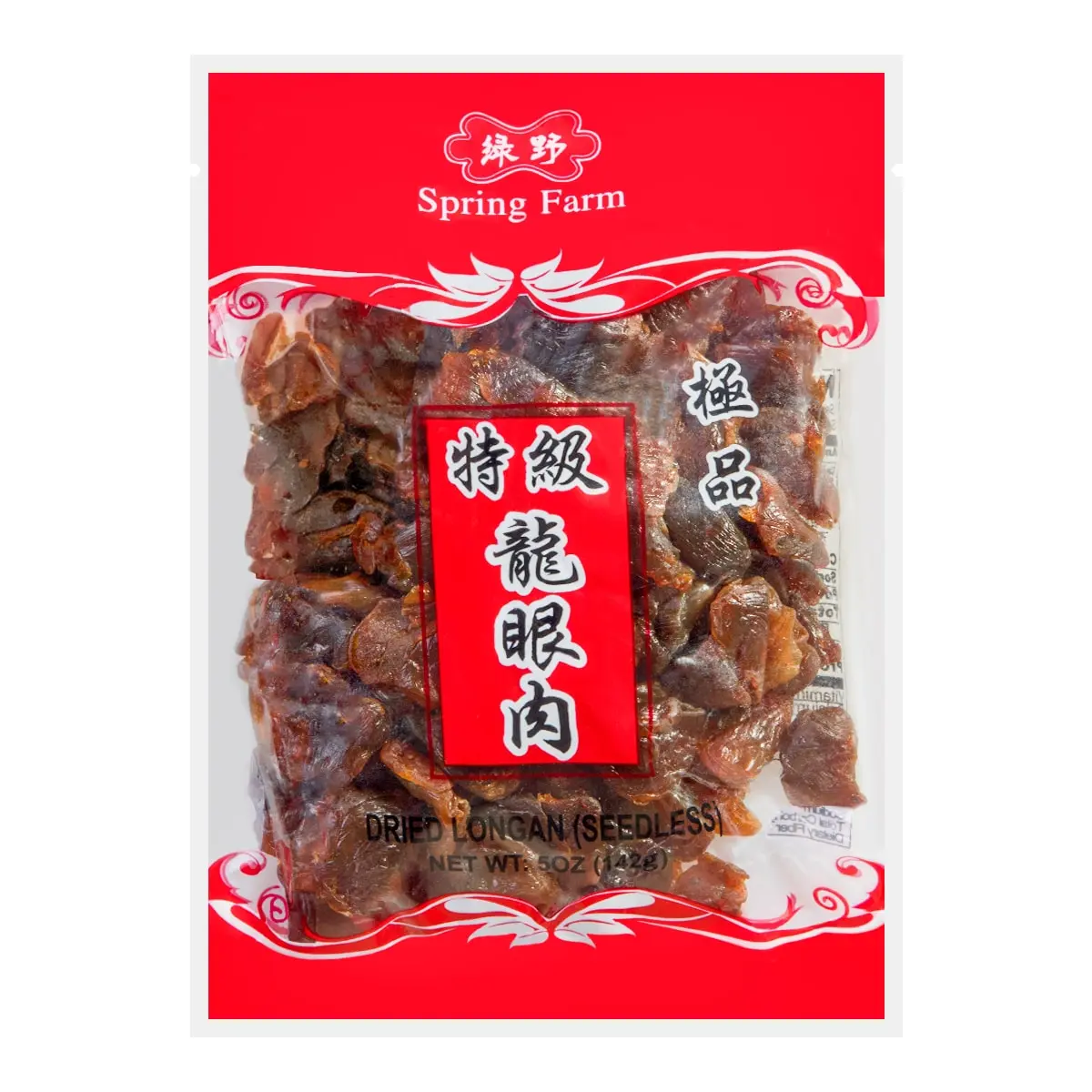 SPRING FARM Premium Dried Longan "Gui Yuan" - Sweet, Natural, 142g Pack - Perfect for Snacks, Desserts, and TCM