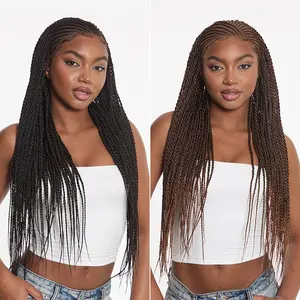 [New Arrival] Frodio Veralux™ Fiber Two-Strand Twist Braided Wig 13x5 Frontal Lace Wig with Baby Hair | Beginner Friendly #summervibes