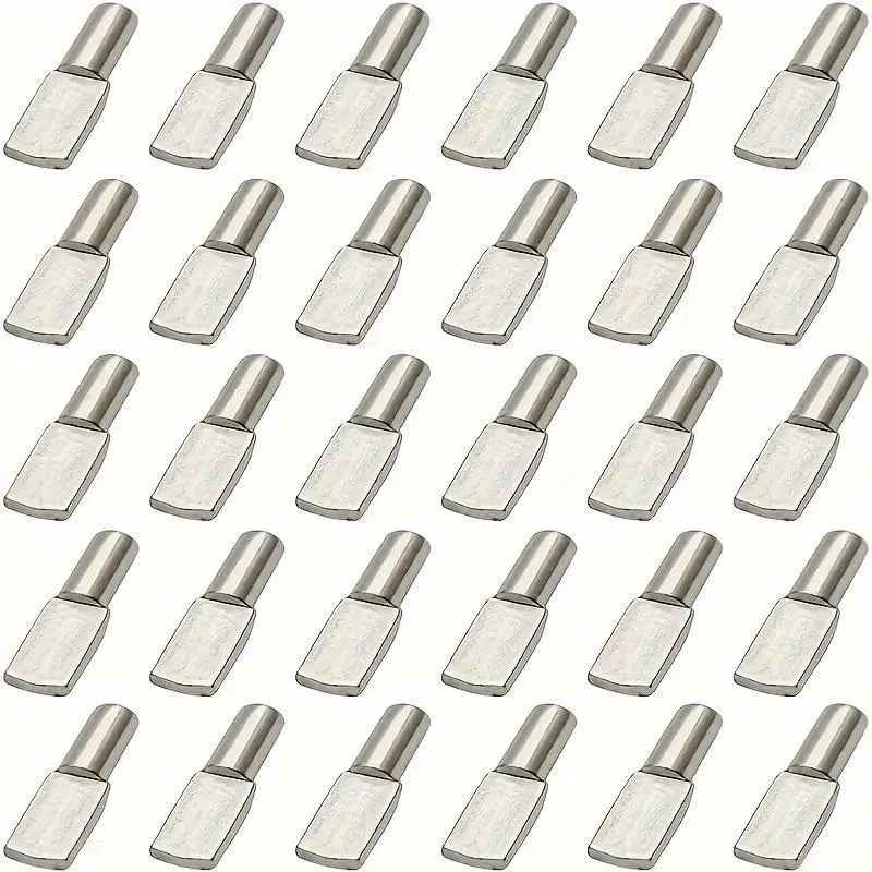 Shelf nails, spoon-shaped shelf support nails, bookshelf nails, furniture shelf support nails, cabinet shelf support nails, kitchen furniture and closet shelf support nails