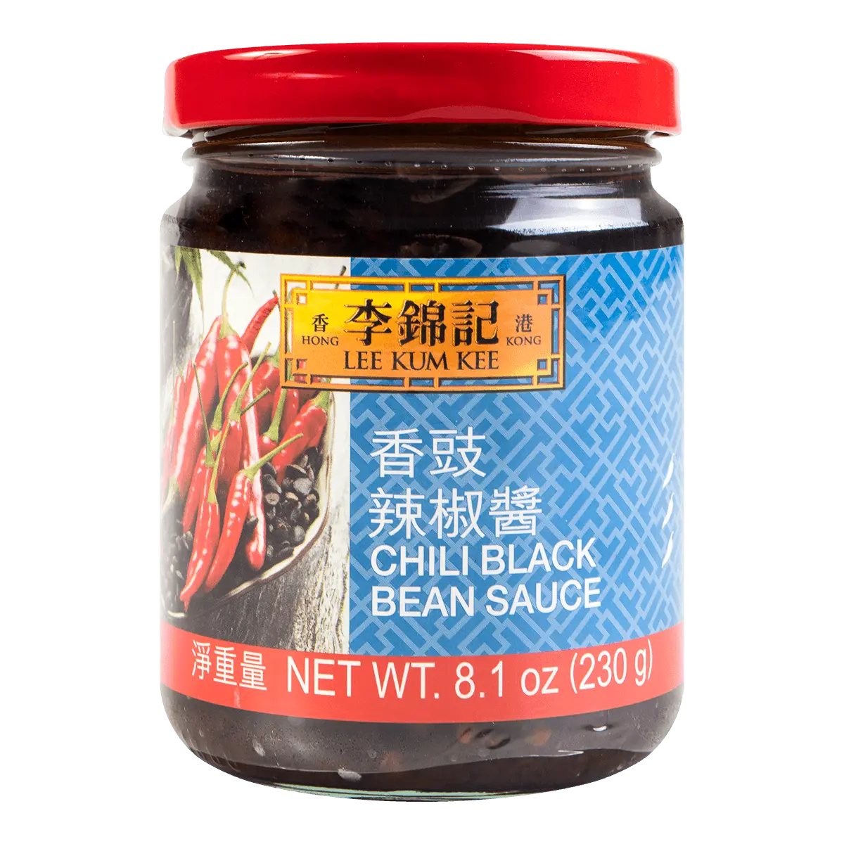 Lee Kum Kee Hong Kong Black Bean Chili Sauce 230g - Authentic Flavor for Stir-fries, Dips & Marinades