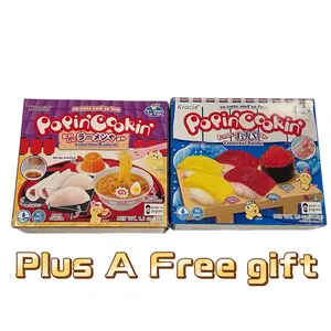 Kracie Popin cookin tanoshii ramen and sushi plus a free gift