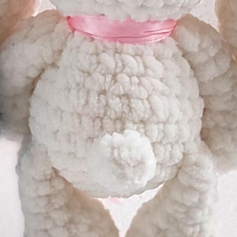 Bunny Rabbit Amigurumi Tutorial – Easy Crochet Pattern for Beginners | Cute Handmade Plush Toy DIY