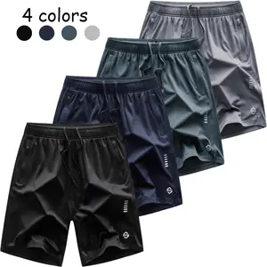 1/3/4 Pack Mens Athletic Shorts Gym Basketball Running Workout Quick Dry Black Shorts with Pockets for Casual Performance