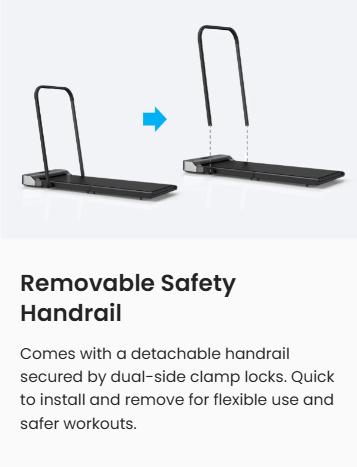 WalkingPad Z1R Folding Treadmill With Handrail