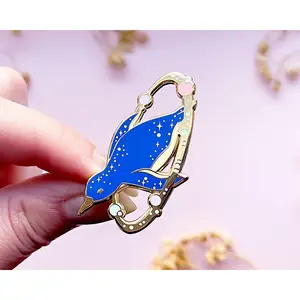 Cosmic Penguin Enamel Pin