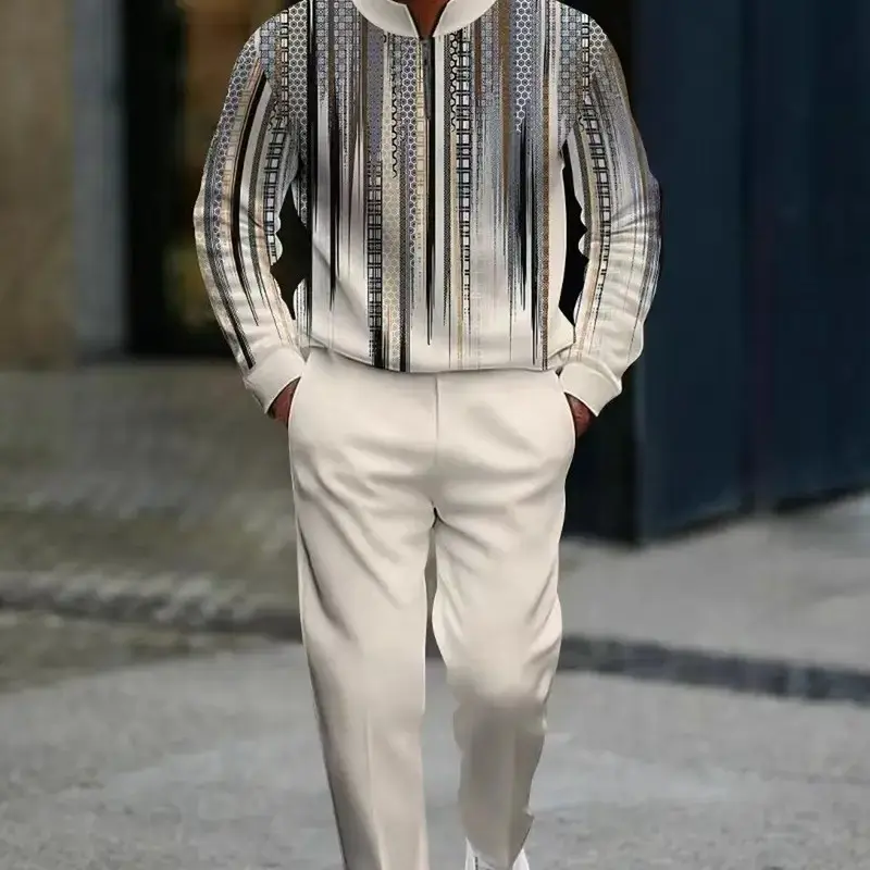 White Vertical Stripe