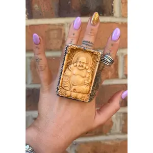 Belly Laughs BIG Resin Ring